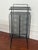 Vintage MCM Richard Galef Style Perforated Metal Mesh Telephone Stand/ side table