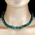 Traditional Ajd Expandable Emerald Matrix Necklace (16.6-18 In) For Sale - Image 3 of 4