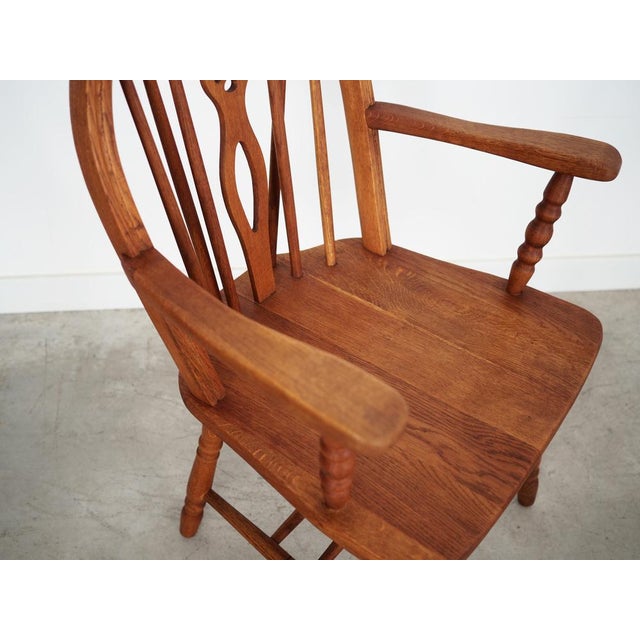 Danish Oak Dining Chair, 1960s For Sale - Image 13 of 17