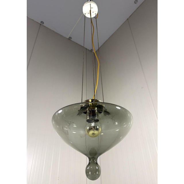 Mid-Century Modern Dutch Hanging Lamp from Raak Amsterdam, 1970s For Sale - Image 3 of 16