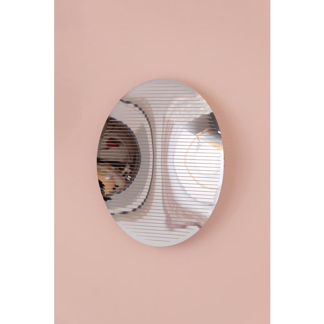 Echo Concave Mirror by Martens & Visser For Sale - Image 4 of 9