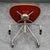 Wood Mid Century Modern Task Chair 7 # 3117 Office Teak Arne Jacobsen Fritz Hansen For Sale - Image 7 of 10