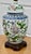 Vintage Ceramic Table Lamp Ginger Jar Floral Hand Painted Wood Base For Sale - Image 13 of 17