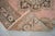 Distressed Oushak Runner Rug Faded Colors Low Pile Pink Hallway Decor - 3'1″x 12'5″ For Sale - Image 11 of 12