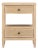 Bristol Park Whitewashed Oak Wood Open Nightstand For Sale - Image 11 of 11