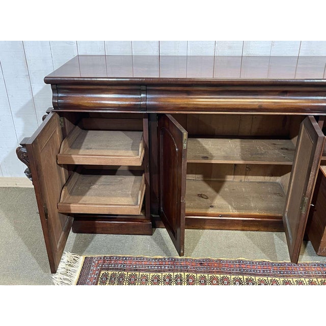 19th Century Victorian Mahogany Sideboard For Sale - Image 9 of 18