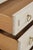 Wood Pair of Century 3 Drawer Whitewashed Dressers Chests For Sale - Image 7 of 15