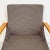 Wood Mid-Century Modern Italian Solid Wood and Grey Fabric Armchair, 1960s For Sale - Image 7 of 14