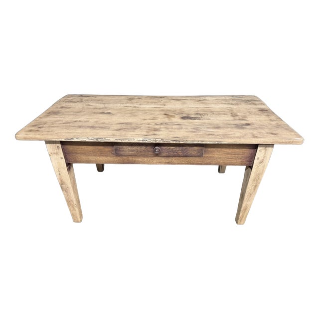 French Normandy Oak Coffee Table, 1860 For Sale