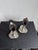 Hans Jensen Danish Modern Calla Lily Silverplate Candlesticks, Pair For Sale - Image 4 of 5