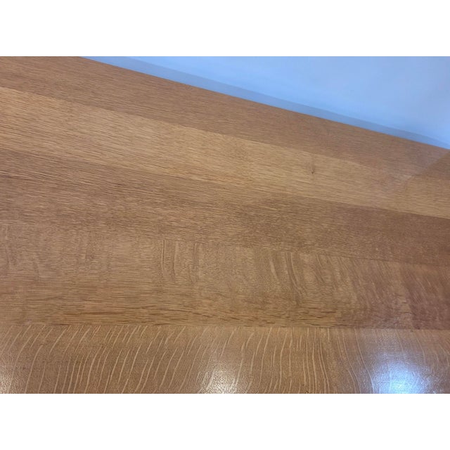 1950s Original 1950s Borge Morgensen Danish Oiled Oak Dining Table #284 For Sale - Image 5 of 10