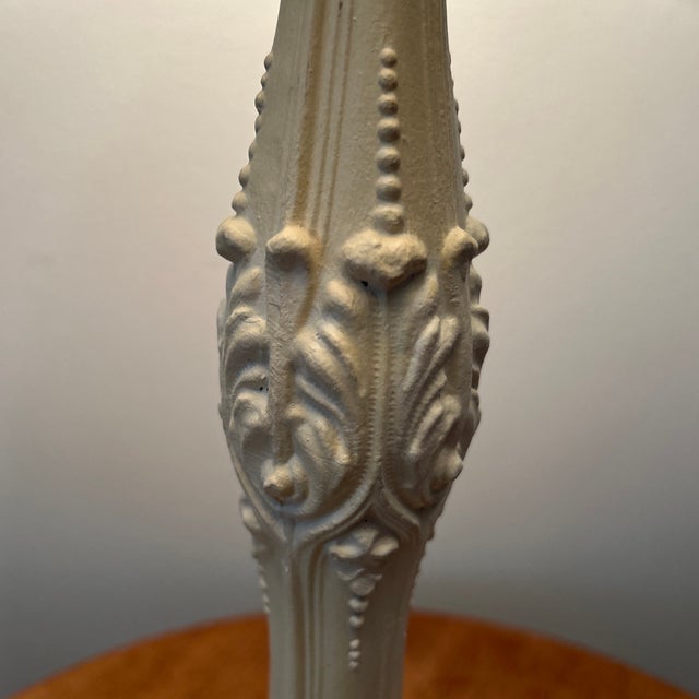 Metal Vintage Art Nouveau Handcrafted Meyda Tiffany Style Rose Stained Glass Table Lamp For Sale - Image 7 of 12