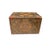 Asian Hand Painted Floral Tibetan Trunk is made out of elm wood. It has handle on each side, easy to carry. It can be use...
