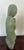 Green Vintage Mid Century Chinese Carved Guanyin Serpentine 9” Stone Statue For Sale - Image 8 of 12