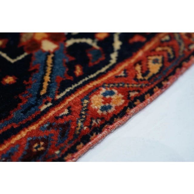 Textile Antique Farahan Sarouk Rug 4'4'' X 6'7'' For Sale - Image 7 of 11