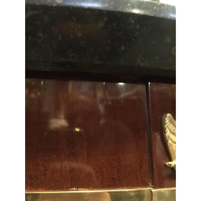 19th Century French Mahogany Center Table For Sale - Image 10 of 11