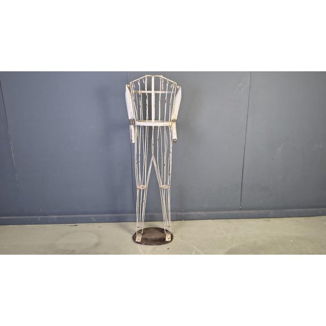 Vintage Metal Wire Mannequin, 1930 For Sale - Image 11 of 12