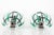 1970s Glass Wall Lamps by Veca, 1970s, Set of 2 For Sale - Image 5 of 10