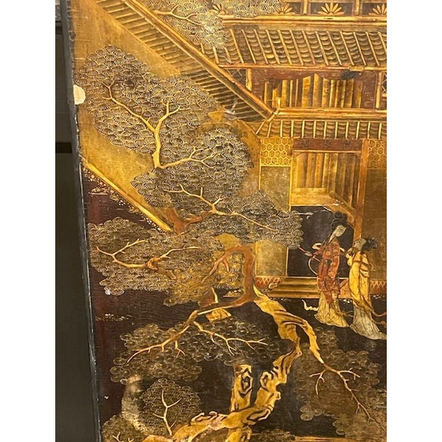 Chinoiserie 19th C. English Chinoiserie Panel For Sale - Image 3 of 8