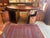 Traditional 1970s Large Carved Mahogany Antique Style Leather Top Partners Desk For Sale - Image 3 of 15