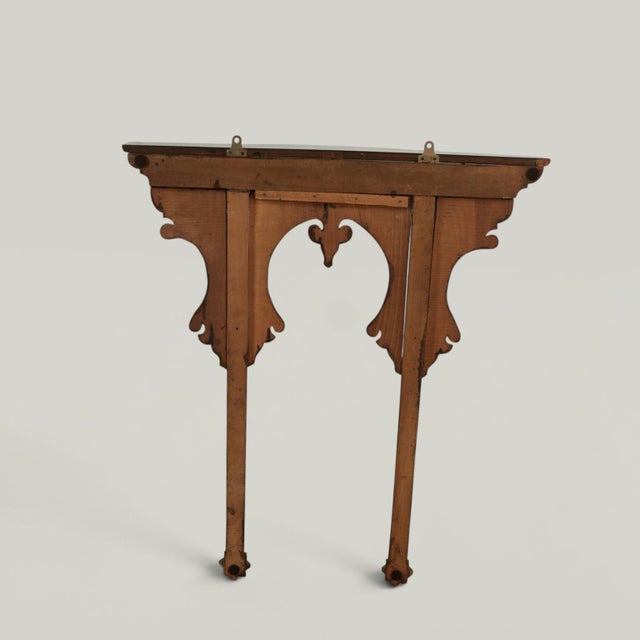 Antique Moroccan Inlaid Wall Bracket or Shelf For Sale - Image 11 of 12
