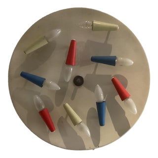 Vintage Italian Ceiling Light, 1960 For Sale