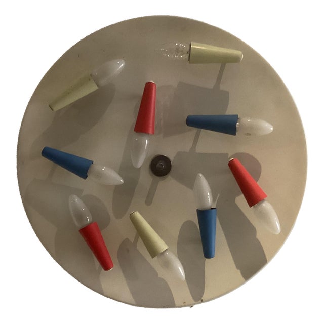 Vintage Italian Ceiling Light, 1960 For Sale