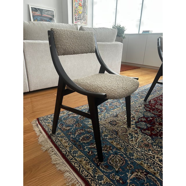 Mid-Century Modern Vintage 1960s Polish Jumper Chairs For Sale - Image 3 of 4