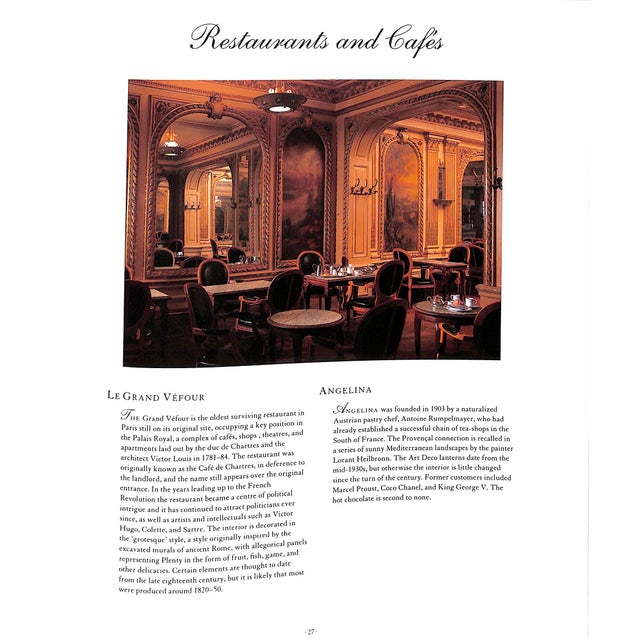 "Inside Paris: Discovering the Period Interiors" 1989 Friedman, Joe For Sale In New York - Image 6 of 9
