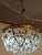 Vintage Crystal Light Fixture, 1950s For Sale - Image 16 of 16