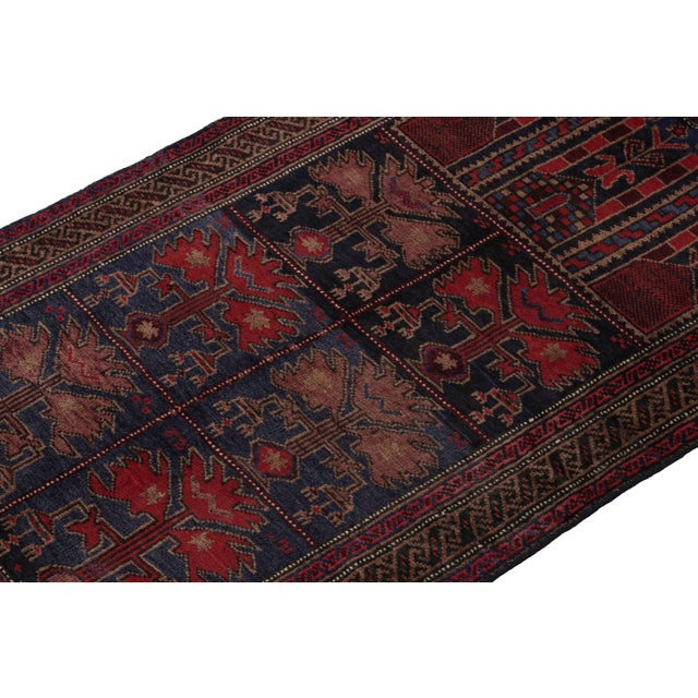 Traditional Rug & Kilim’s Baluch Tribal Rug With Colorful Geometric Patterns For Sale - Image 3 of 7