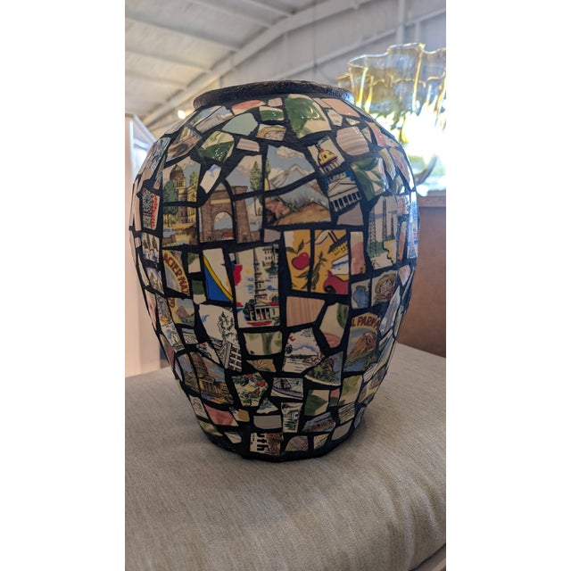 1970s Stunning Memory Vase Pottery For Sale - Image 11 of 13