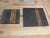 Mid 20th Century Harpswell House of Maine Attributed Phillip Lloyd Powell-Style Slate and Walnut Square Trivet For Sale In Providence - Image 6 of 8
