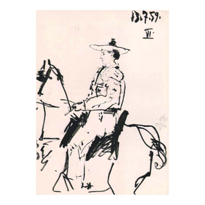 Pablo Picasso Toros Y Toreros 6 Dated 13/7/59