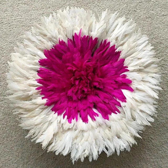 Not Yet Made - Made To Order Mixed Multi Colored Juju Hats- Set of 6 For Sale - Image 5 of 5