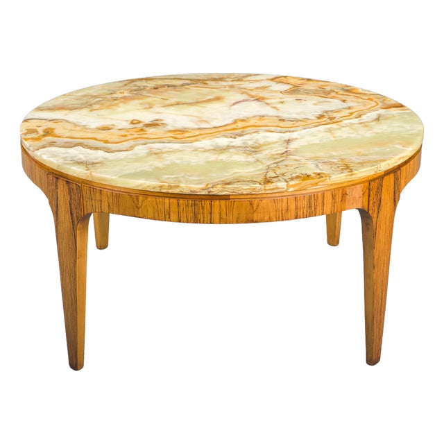 Mid-Century Coffee Table in Onyx from Ilse Mobel, 1960s For Sale