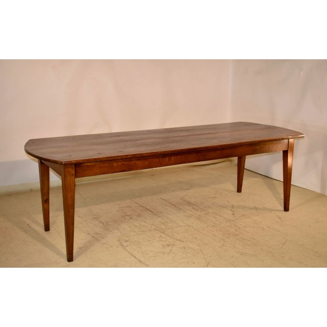Circa 1800 French Chestnut Farm Table For Sale - Image 4 of 9