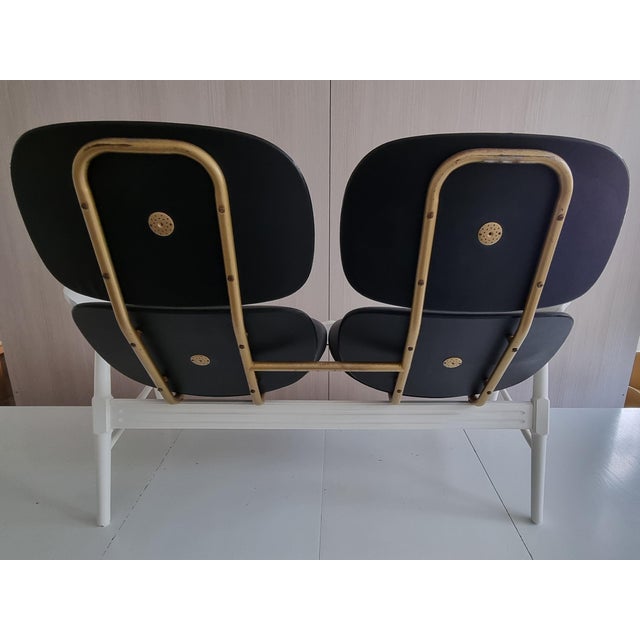 Wood Vintage Two-Seater Sofa from Poltronova, 1960s For Sale - Image 7 of 18