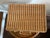 Brown Vintage Wicker Picnic Basket/ Rattan Storage Case With Handles For Sale - Image 8 of 13