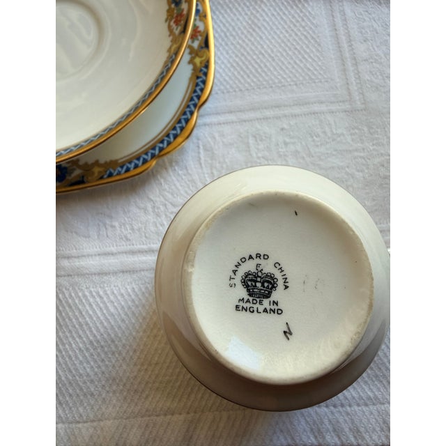 Antique Cups and Saucers, 1890s, Set of 8 For Sale - Image 6 of 18