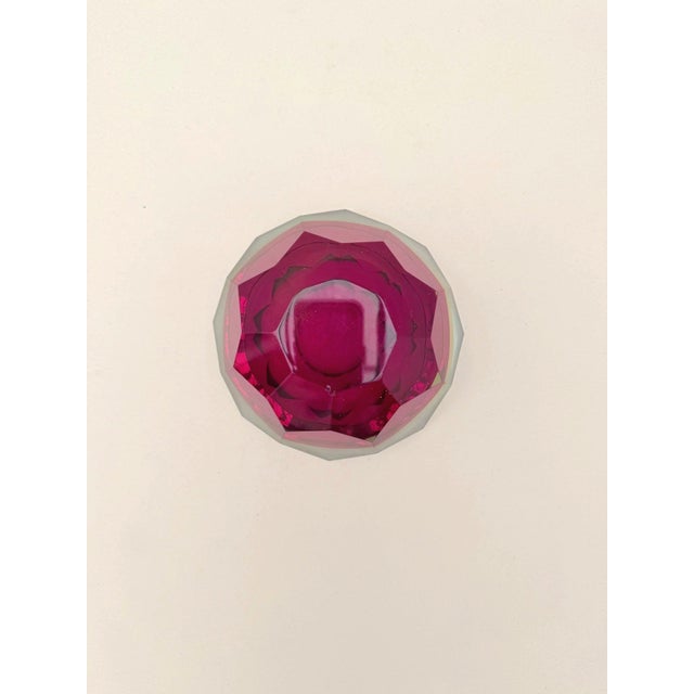 Sommerso Murano Trinket Tray in Blown Glass, Italy, 1960 For Sale - Image 4 of 8