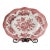 Vintage Johnson Brothers Pheasant Pink Serving Platter For Sale