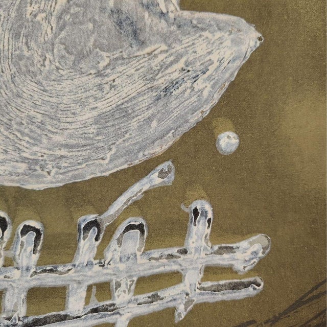 Antoni Tàpies, Blanc central, 1982, Etching, Framed For Sale - Image 3 of 9