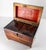 Brown 19th Century English Regency Sarcophagus Form Tea Caddy Box in Mahogany Veneer For Sale - Image 8 of 12