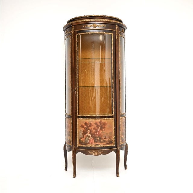 Vintage French Ormolu Mounted Display Cabinet, 1930 For Sale - Image 13 of 13