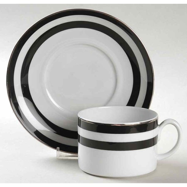 Ralph Lauren Black Cadet Spectator Dinnerware Set of 8 Place Settings