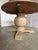 Camel Rustic Walnut Pedestal Dining Table by Miamar Home For Sale - Image 8 of 17