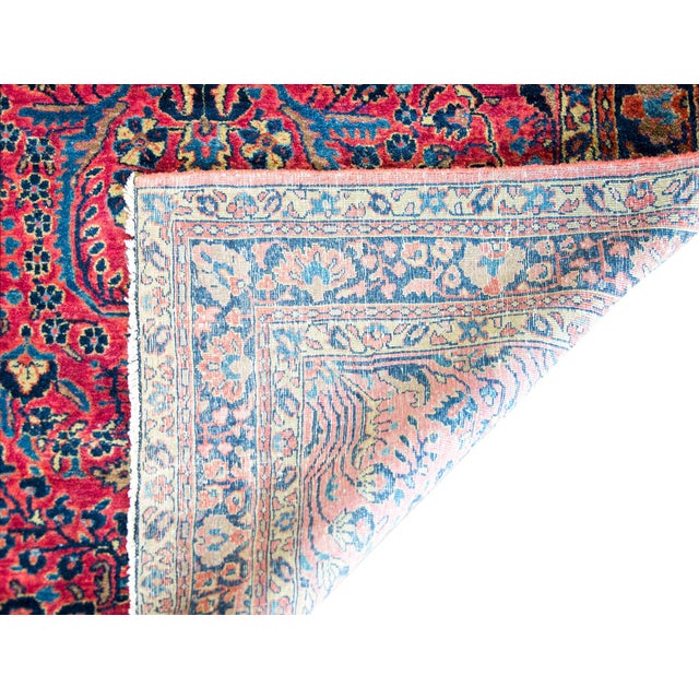 Early 20th Century Persian Sarouk Rug For Sale - Image 4 of 15