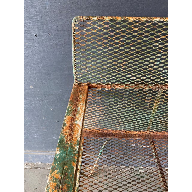Metal 1950s Belgian Iron Bench For Sale - Image 7 of 12