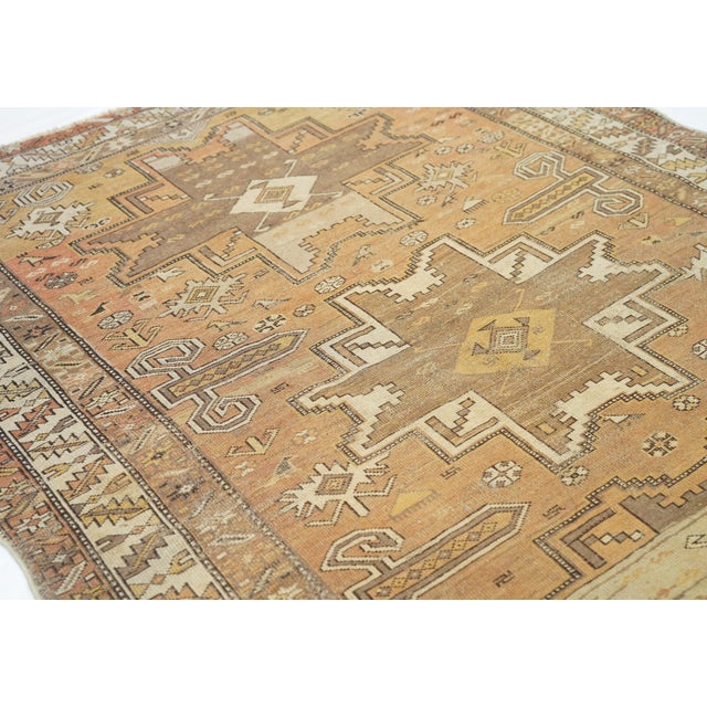 Antique Caucasian Shirvan Rug 3'11'' X 5'1'' For Sale In New York - Image 6 of 10